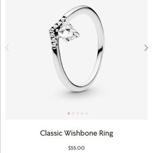 Pandora Classic Wishbone Ring